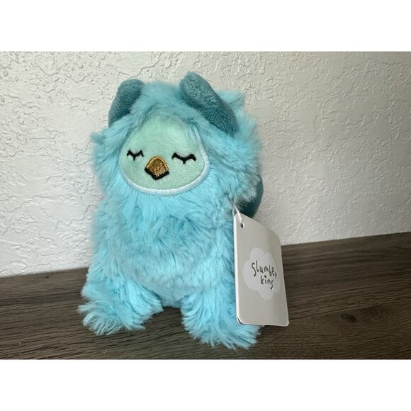 Slumberkins Hero Camp Griffin 5” Aqua Blue Stuffed Animal Mini Soft Baby Toy - Picture 1 of 4